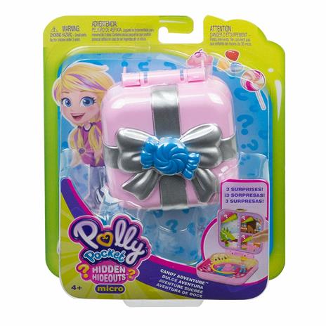 Polly Pocket Nascondigli Segreti Dolci Avventure: con Micro Bambola Polly e Accessori - 4
