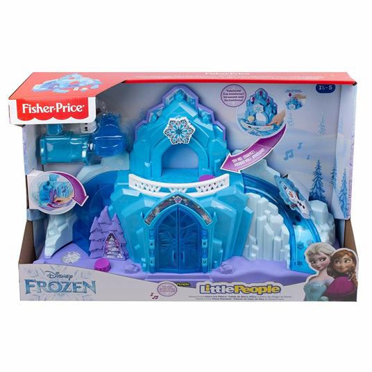 Mattel GKV24 - Fisher Price - Little People - Disney Frozen Il Palazzo Di Ghiaccio Di Elsa