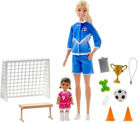Barbie snodata calciatrice hot sale