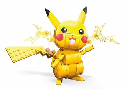 Mega Construx Pokemon Pikachu da Costruire, 10 cm Giocattolo per Bambini 6+Anni, GMD31 - 5