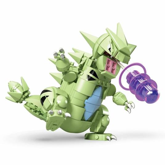 Mega Construx Pokemon Tyranitar da Costruire e Mettere in Posa, Alto più di 15 cm Giocattolo per Bambini 6+ Anni, GMD32 - 6