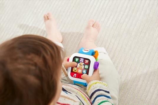 Fisher-Price Smart Watch Scopri e Impara, Insegna Numeri e Colori, Giocattolo per Bambini 6+ Mesi - 4