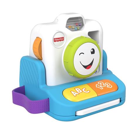 Fisher Price Polaroid Ridi e Impara Giocattolo Educativo per Bambini 6+ Mesi, GMX45