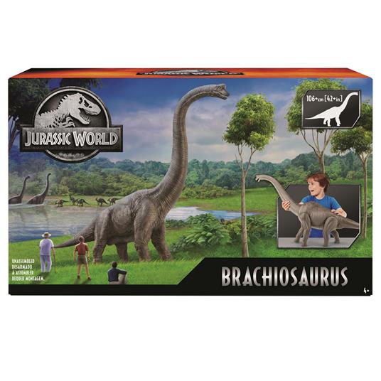 Jurassic World Brachiosauro Dinosauro Alto Oltre 70 cm Giocattolo per bambini 4+ anni. Mattel (GNC31) - 8