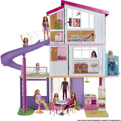 Barbie Usata Casa Dei Sogni Delle Barbie Nuova Casa Dei Sogni Di