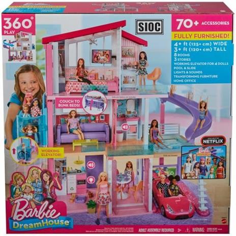IPollicini Villafranca - ✨ La casa dei sogni di Barbie ✨ Il sogno di ogni  bambina, la casa di Barbie di 3 piani con ben 8 stanze e tanti accessori. •  😉