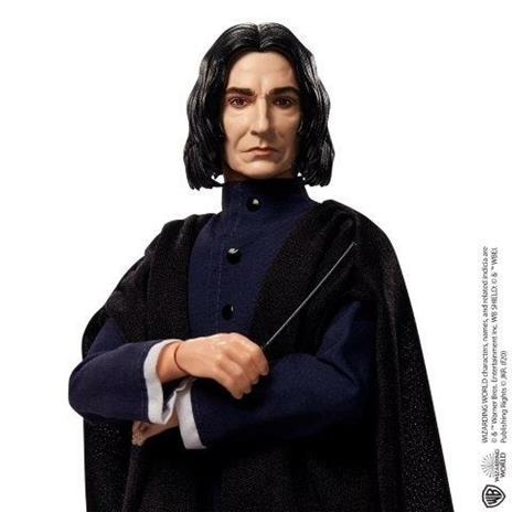 Harry Potter Personaggio Articolato Severus Piton, Da Collezione,Bambola Giocattolo. Mattel (GNR35) - 3