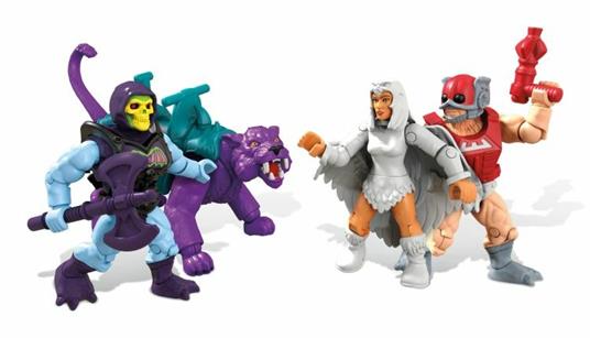 Mega Brands - Construx Masters of The Universe Set da Costruire Avamposto del Terrore, Include 3 Micro Action Figure - 4