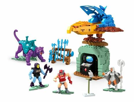 Mega Brands - Construx Masters of The Universe Set da Costruire Avamposto del Terrore, Include 3 Micro Action Figure - 6