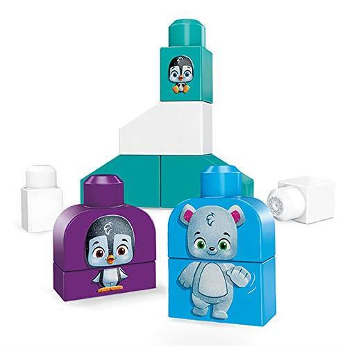 Mega Bloks First Builders, Amici del Polo Bio, Contiene 10 Blocchi da Costruzione, Eco Sostenibili, Giocattolo per Bambini 1+ Anni, GPT77 - 3