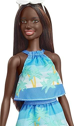 Barbie Loves The Ocean Ocean Print Top And Skirt - 5