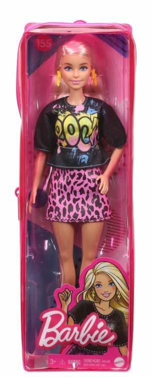 Barbie Fashionista Doll Rock Tee/Skirt, GRB47