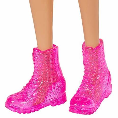 Barbie Fashionista Doll Rock Tee/Skirt, GRB47 - 6