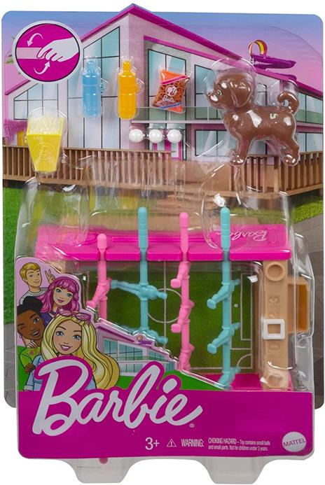 Barbie Bar B Que And Pet Mini Playset - 5