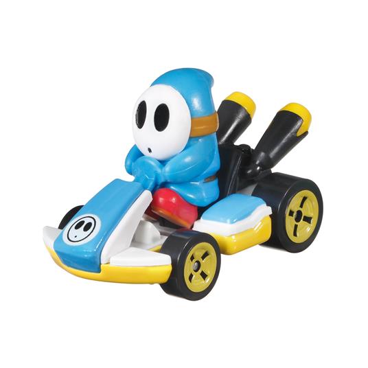 Hot Wheels. Mario Kart Personaggio Shy Gui, veicolo in scala 1:64, per Bambini 3+ Anni - 2