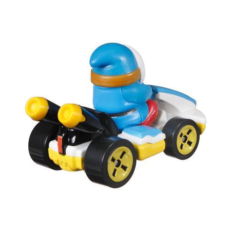 Hot Wheels. Mario Kart Personaggio Shy Gui, veicolo in scala 1:64, per Bambini 3+ Anni - 4