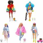 Barbie Extra Bambola con 10 Accessori alla Moda, Assortimento Casuale