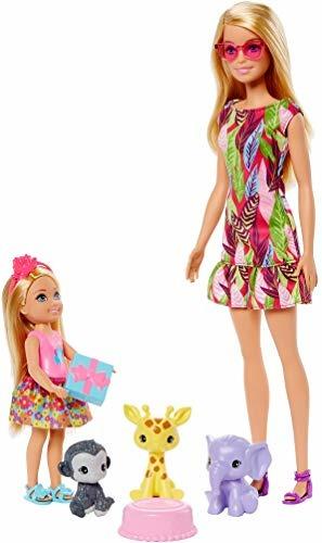 ​Barbie Playset il Compleanno Perduto con Bambole Barbie e Chelsea, 3 Animaletti e Accessori, Giocattolo per Bambini 3+Anni,GTM82 - 4
