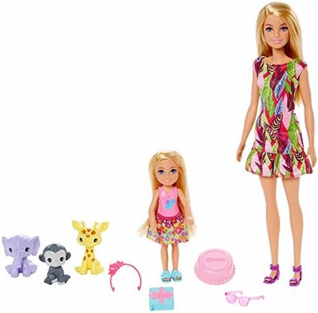 ​Barbie Playset il Compleanno Perduto con Bambole Barbie e Chelsea, 3 Animaletti e Accessori, Giocattolo per Bambini 3+Anni,GTM82 - 5