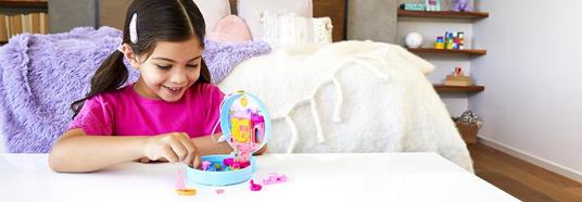 Polly Pocket - Cofanetto Spiaggia dei Delfini e Mare con Micro Bambola Polly, Sirena e Accessori - 15