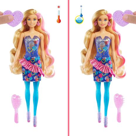 Barbie Color Reveal Serie Party, bambola cambia colore con 7 sorprese incluse, 3+ Anni. Mattel (GTR96) - 7