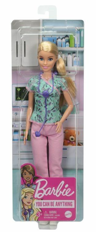 Barbie- Playset con Bambola Infermiera e tanti accessori, giocattolo per  bambini 3+anni - Barbie - Bambole Fashion - Giocattoli