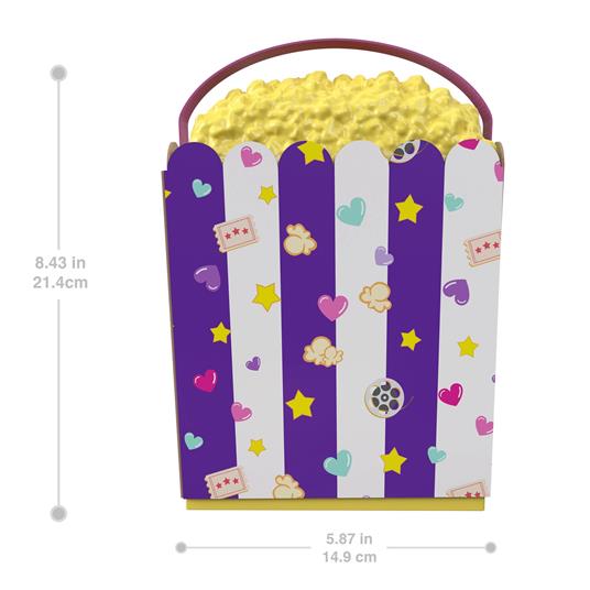 Polly Pocket Box Cinema, Scatola a Forma di Popcorn con Micro Bambole Polly e Lila e Oltre 15 Sorprese - 2