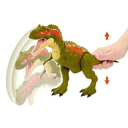 Jurassic World Morso Estremo, Dinosauro Albertosaurus Attivabile,Giocattolo per Bambini 4+Anni,GVG67 - 3