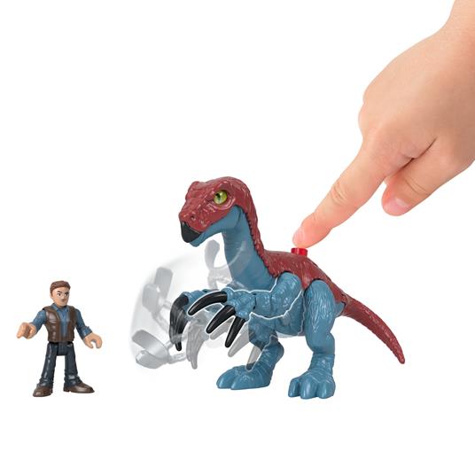 Imaginext Jurassic World Therizinosaurus con Owen - 3