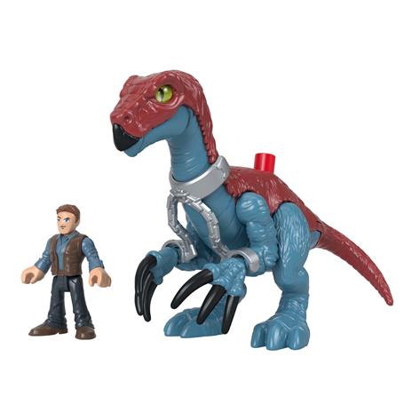 Imaginext Jurassic World Therizinosaurus con Owen - 4