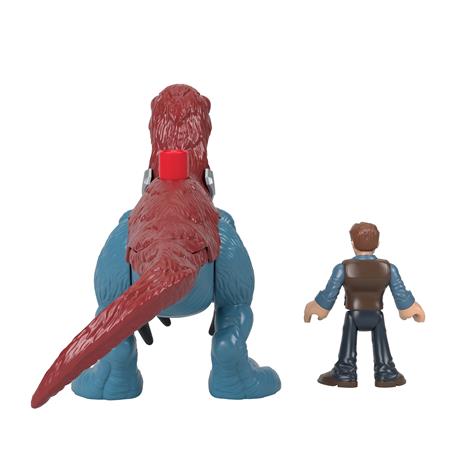 Imaginext Jurassic World Therizinosaurus con Owen - 6