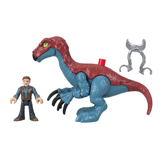 Imaginext Jurassic World Therizinosaurus con Owen - 7