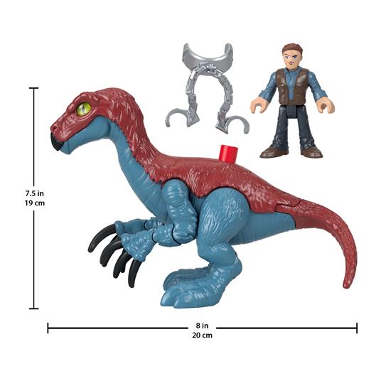 Imaginext Jurassic World Therizinosaurus con Owen - 8