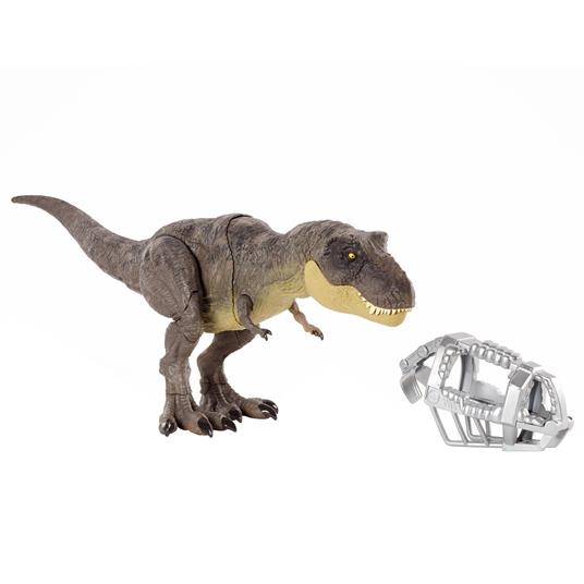 Jurassic World T-Rex Passi Letali, articolazioni mobili e decorazioni realistiche, Dinosauro Giocattolo. Mattel (GWD67) - 2