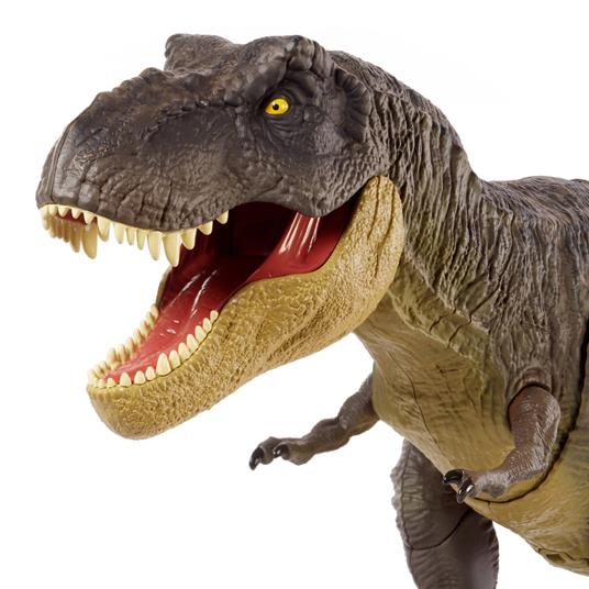 Jurassic World T-Rex Passi Letali, articolazioni mobili e decorazioni realistiche, Dinosauro Giocattolo. Mattel (GWD67) - 3