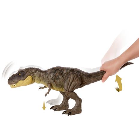 Jurassic World T-Rex Passi Letali, articolazioni mobili e decorazioni realistiche, Dinosauro Giocattolo. Mattel (GWD67) - 5