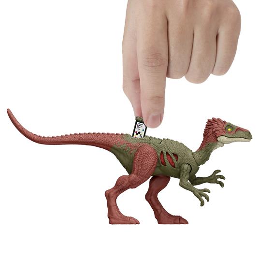 Jurassic World Dominion - Dinosauro danno estremo "Coelurus" - Dinosauro giocattolo articolato da 18 cm - 3
