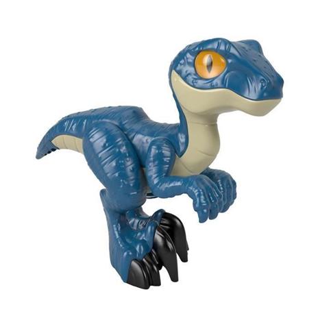 Imaginext Jurassic World Dinosauro Velociraptor XL con Zampe Mobili, Giocattolo per Bambini 3+Anni,GWP07 - 2