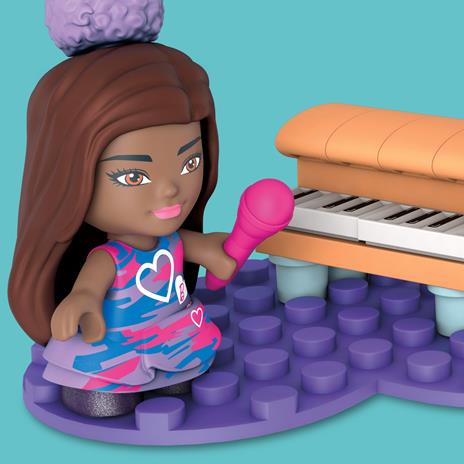 Mega Barbie - Carriera Musicista, Set di Costruzione, Giocattolo per bambini 4+ Anni - 6