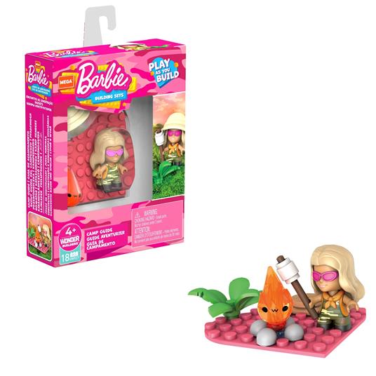 Mega Barbie - Carriera Guida del Campo, Set di Costruzione, Giocattolo per bambini 4+ Anni - 3