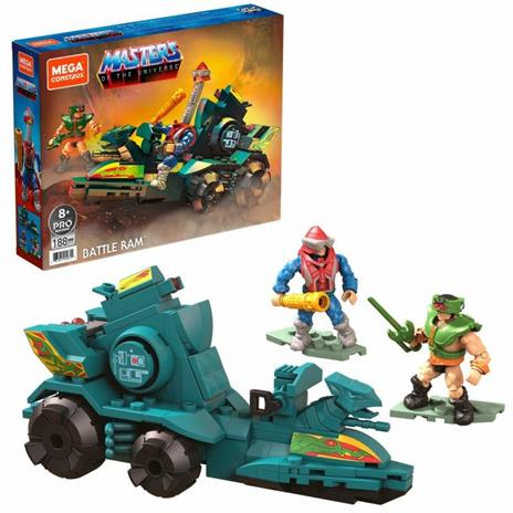 Mega Construx Masters of the Universe Battle Ram con 188 Mattoncini,Giocattolo per Bambini 8+Anni,GWY75 - 6