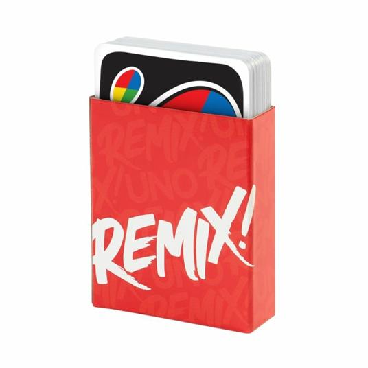 UNO Versione REMIX, Personalizza le Carte e Vinci, Gioco di Carte per la Famiglia7+Anni - 5