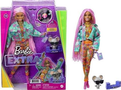 Barbie Extra  Trecce Rosa