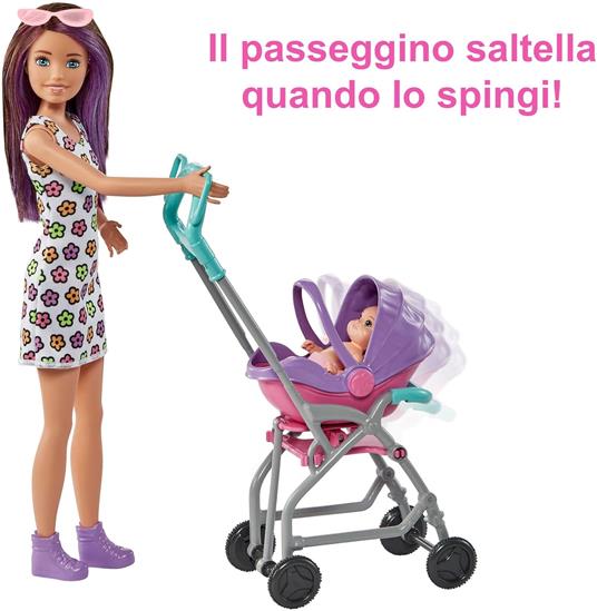 Skipper Babysitter Passeggiata Doll Original Baby Capelli Rossi - 3