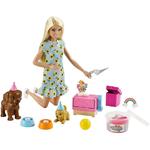 Barbie Doll And Puppy Party Playset Blonde