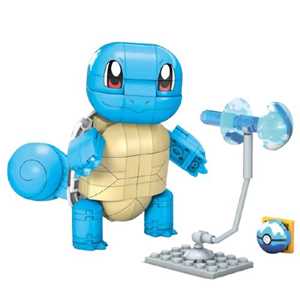Giocattolo Mega Construx Pokémon Squirtle Set di costruzioni da costruire ed esporre,  giocattolo per bambini Mattel