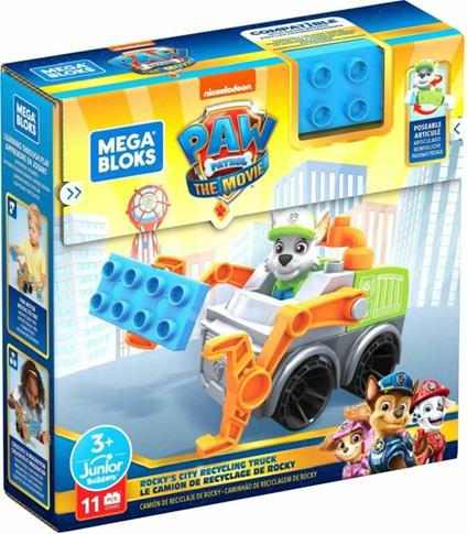 Mattel Mega Paw Patrol Rocky Camioncino Eco