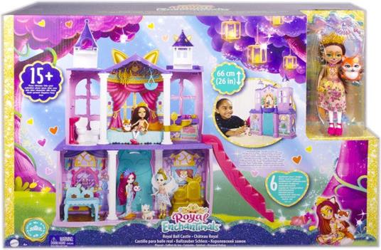 Royal Enchantimals Royal Ball Castle casa per le bambole - 11