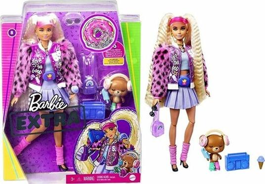 Mattel Barbie Extra Blonde With Pigtails