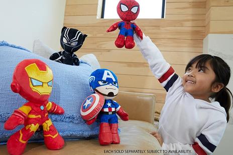 Marvel- Peluche Captain America, Giocattolo per Bambini 3+Anni, GYT42 - 4